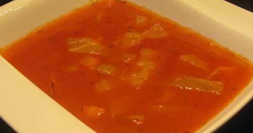 Soupe au chou