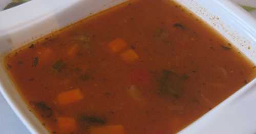 Soupe minestrone 