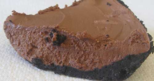 Tarte au fromage et au chocolat