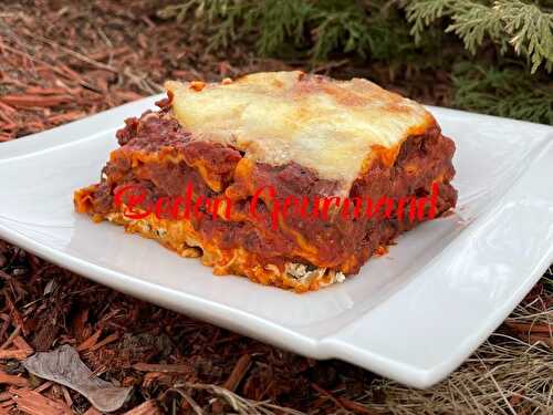 Lasagne à la ricotta au basilic