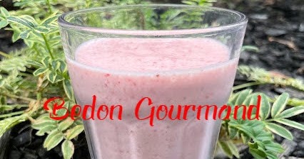 Smoothie fraises-bananes