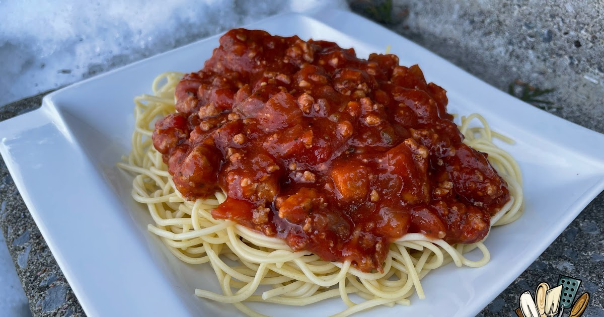 Sauce à l'italienne au porc haché à la mijoteuse