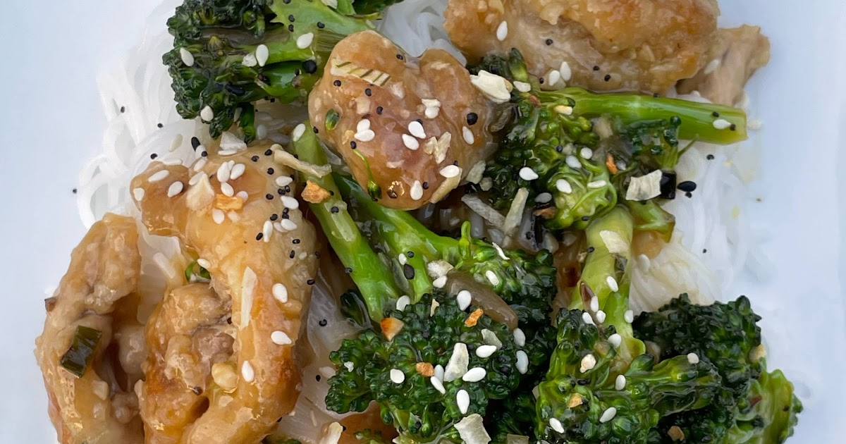 Sauté poulet et brocoli à l'asiatique