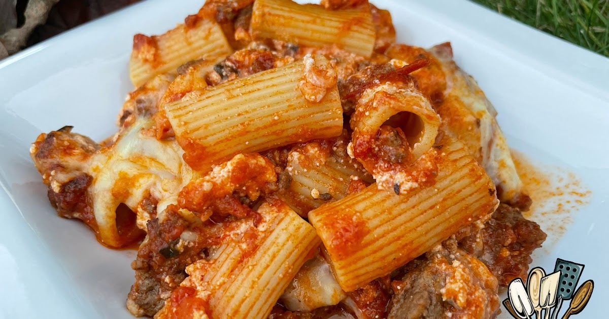 Rigatoni au four