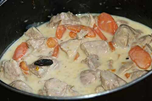 BLANQUETTE DE VEAU A LA FEVE DE TONKA