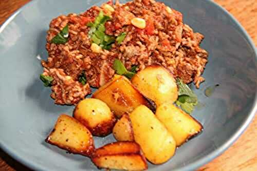 BOEUF HACHE AU CURRY