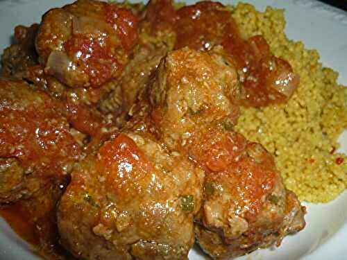 BOULETTES AUX DEUX VIANDES