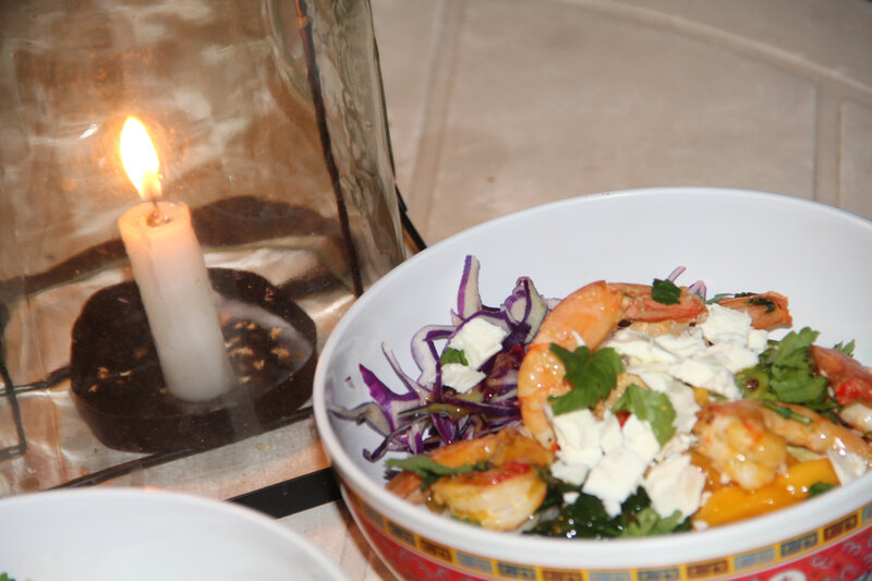 BOWL FRAICHEUR CREVETTES, MANGUE, AVOCAT ET CORIANDRE