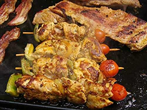 BROCHETTES DE POULET TEX-MEX