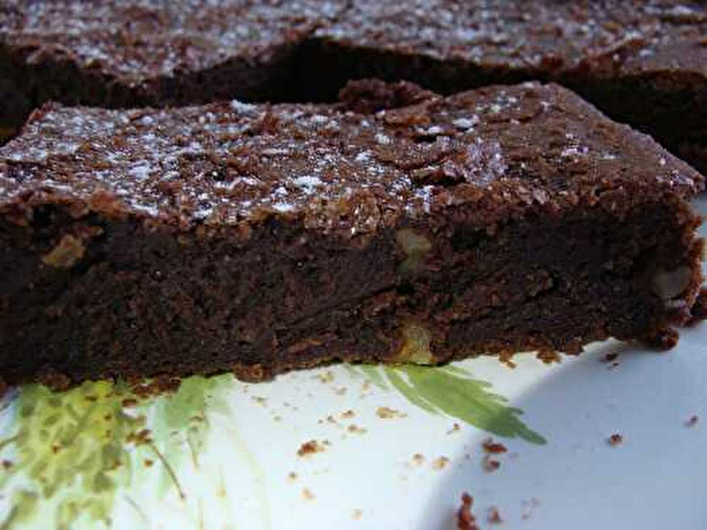 BROWNIE FONDANT AUX NOIX