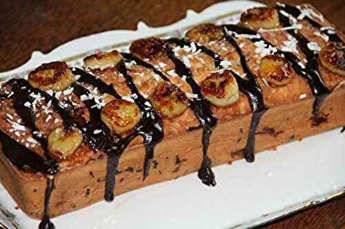 CAKE BANANE CHOCOLAT COCO