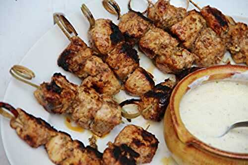 CHICH TAOUK, BROCHETTES DE POULET LIBANAISES AUX EPICES