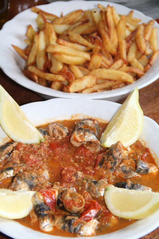 CHTITHA SARDINES OU SARDINES SAUCE TOMATE A L'ALGEROISE