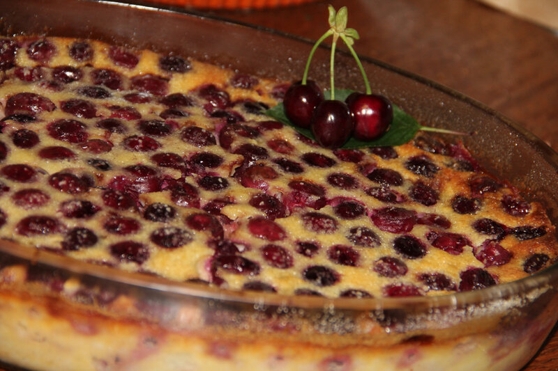 CLAFOUTIS AUX CERISES