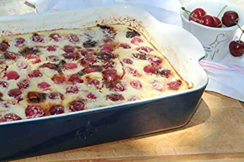 CLAFOUTIS GOURMAND AUX CERISES