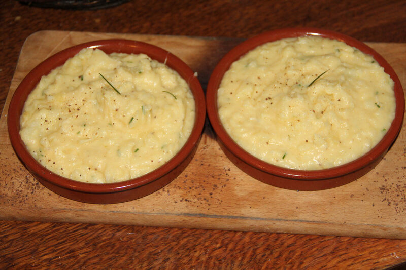 ECRASE DE POMMES DE TERRE A LA MOZZARELLA