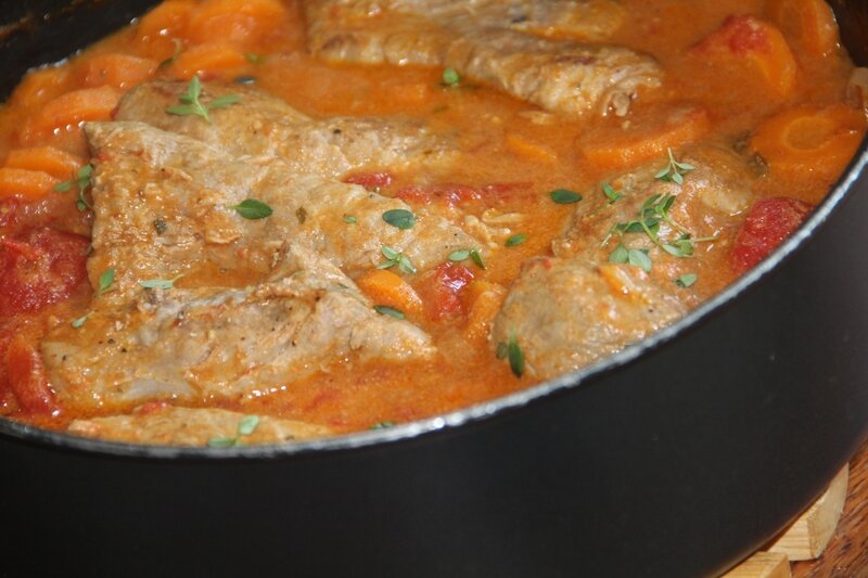 FILETS MIGNONS CONFITS AUX CAROTTES