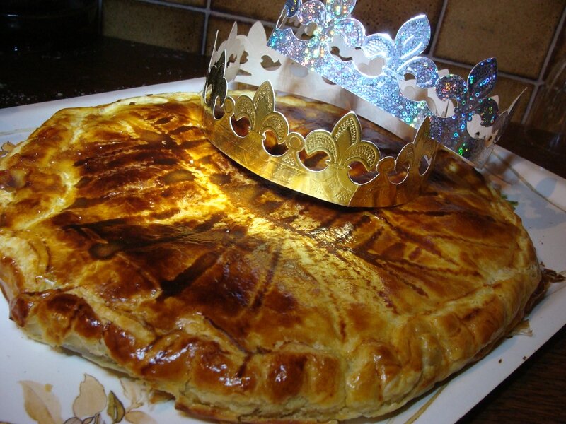 GALETTE DES ROIS CERISES AMANDE LEMON-CURD