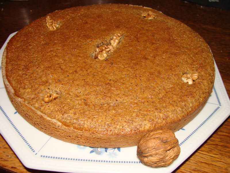 GATEAU AUX NOIX DU LIMOUSIN