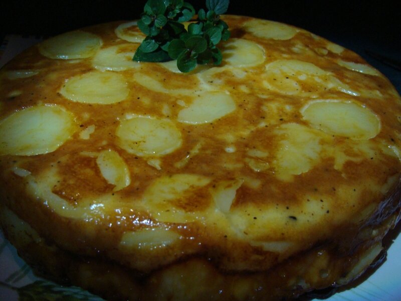 GATEAU DE POMMES DE TERRE A LA PAYSANNE