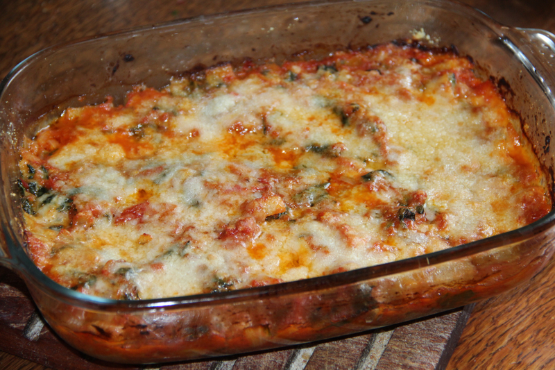 GRATIN DE BLETTES AUX TOMATES CUISINEES ET AU PARMESAN