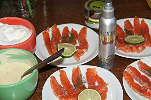 GRAVLAX DE SAUMON