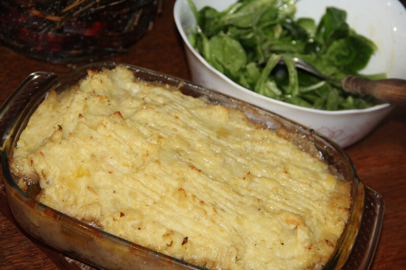 HACHIS PARMENTIER AUX RESTES DE DAUBE