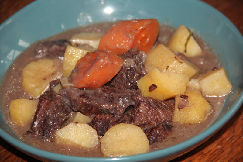 LE BOEUF BOURGUIGNON A L'ANCIENNE