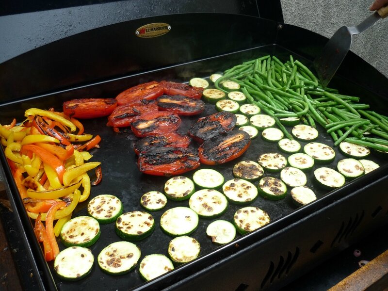 LEGUMES A LA PLANCHA