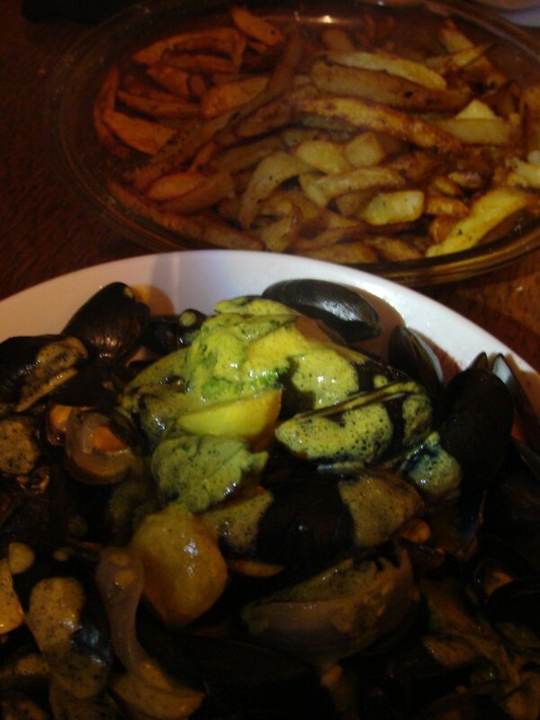 MOULES AU CURRY