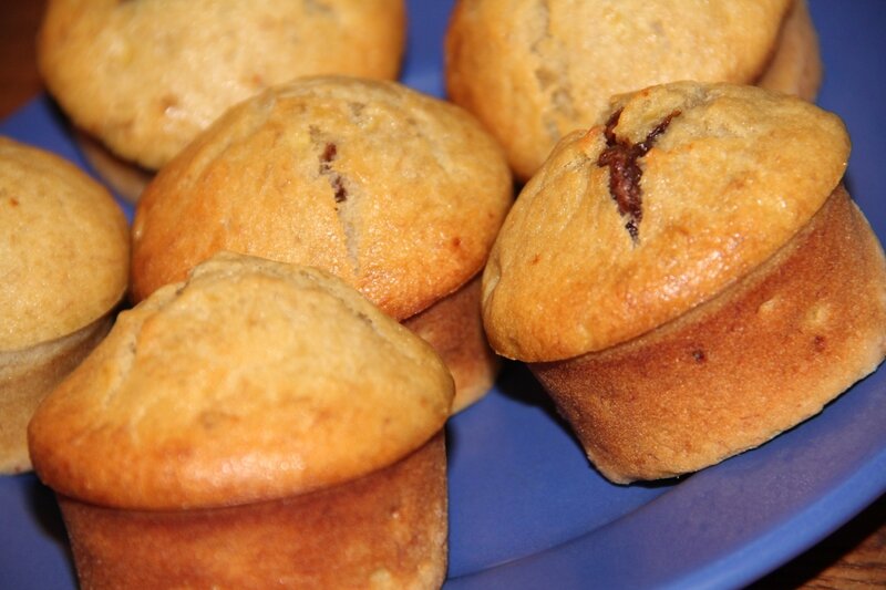 MUFFINS BANANE NUTELLA