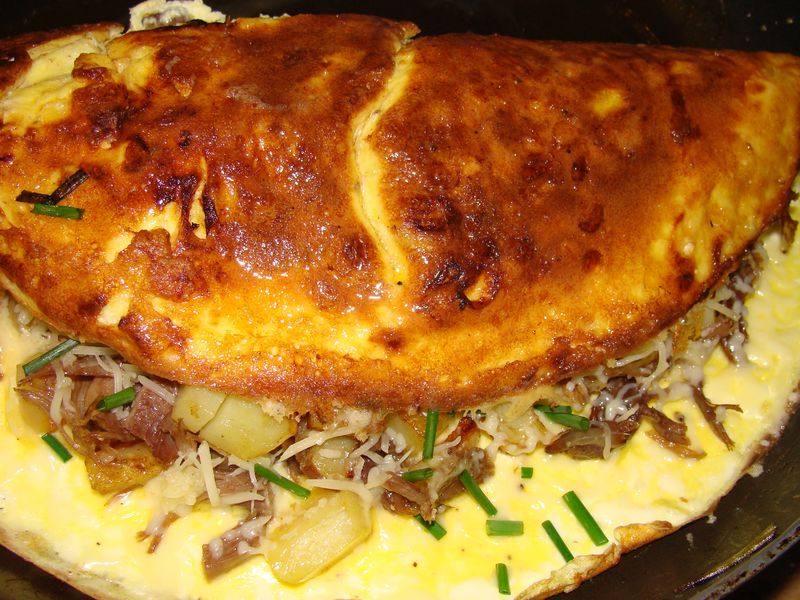 OMELETTE AU CANARD