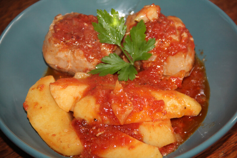 PAUPIETTES DE VEAU SAUCE TOMATE