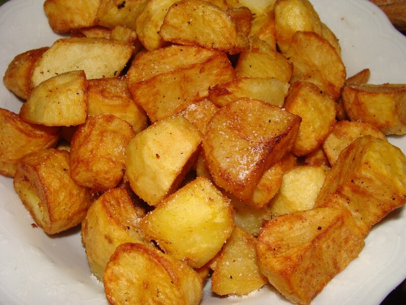 POMMES DE TERRE SOUFFLEES