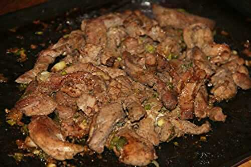 PORC LAQUE AU QUATRE-EPICES