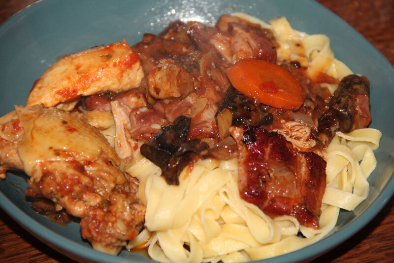 POULET CHASSEUR AUX TRESORS DES BOIS