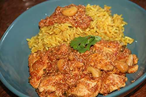 POULET MASALA