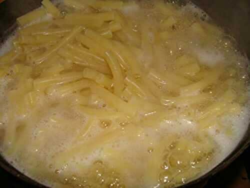 POUR ETRE UN AS DE LA CUISSON DES PATES...