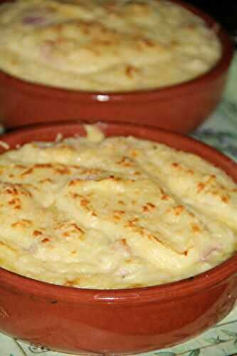 PUREE GRATINEE AU JAMBON