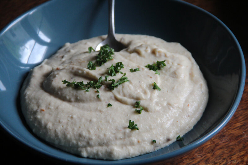 PUREE MAISON AU FROMAGE FONDU ET AU POULET