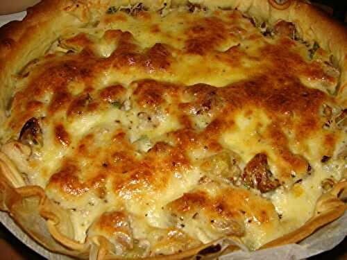 QUICHE AU THON ET AUX POMMES DE TERRE