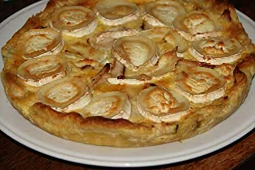 QUICHE CHEVRE, POULET, EPINARDS