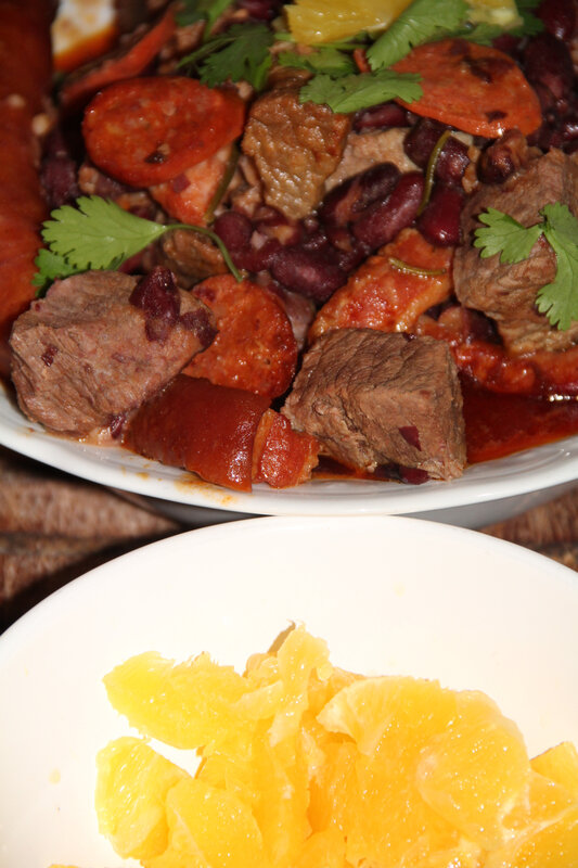 RAGOUT A LA MANIERE D'UNE FEIJOADA