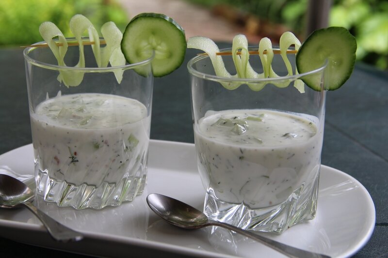 RAITA DE CONCOMBRE A L'ANETH