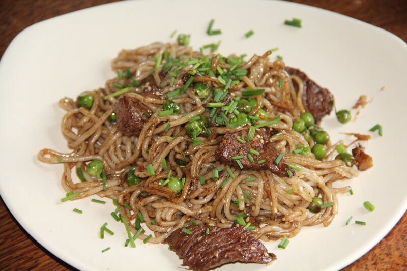 RAMEN AU BOEUF ET AU GINGEMBRE