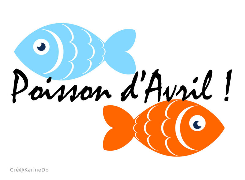 RECAPITULATIF DE RECETTES DE POISSON D'AVRIL (A TROUVER SUR MON BLOG)