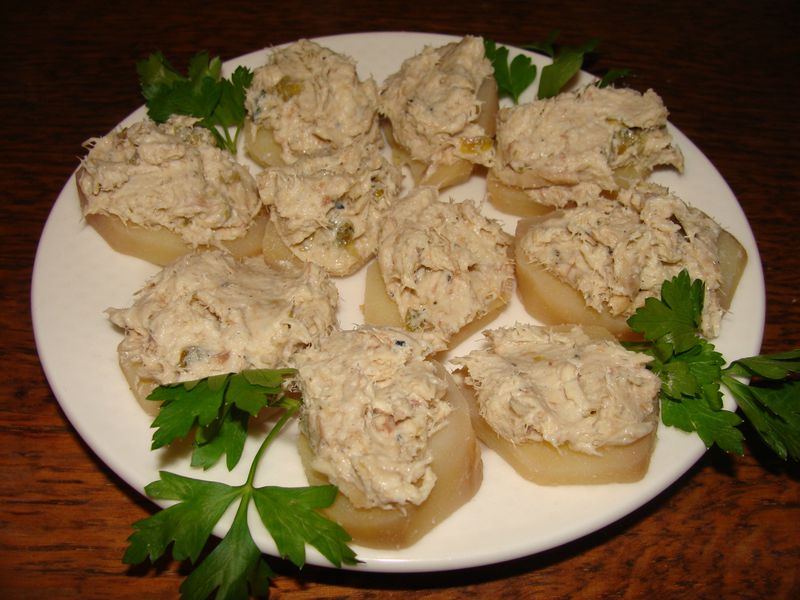 RILLETTES DE MAQUEREAUX FROMAGE FRAIS, CAPRES et ROMARIN