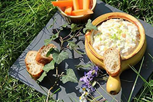 RILLETTES DE MERLU AU FROMAGE FRAIS, GINGEMBRE ET AGRUMES