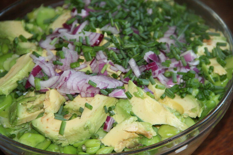 SALADE BICOLORE "PRINTEMPS EN AUTOMNE"