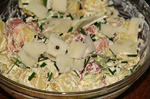 SALADE DE POMMES DE TERRE AU SPECK